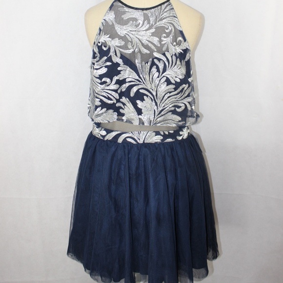 Teeze Me Juniors Popover Fit Flare Dress 13 - Picture 6 of 7